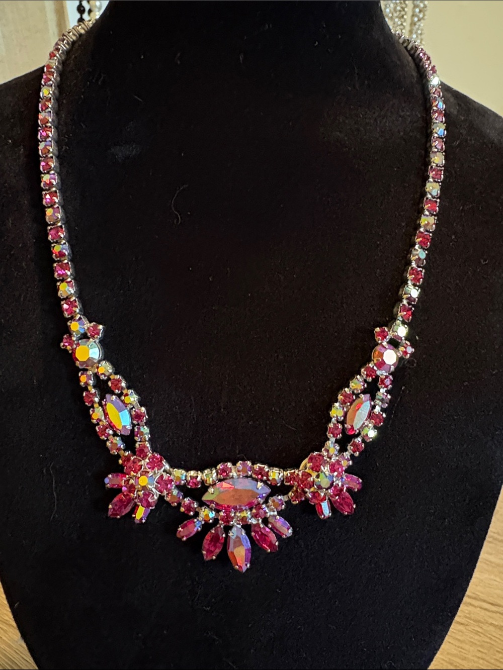 Signed SHERMAN Rare fuchsia